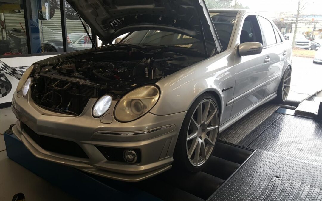 E55 AMG with Weistec supercharger