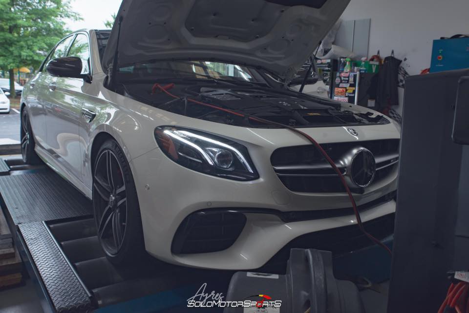 SMSTuned | Lee’s STG2 Mercedes Benz E63s + SMS-Fab Downpipes
