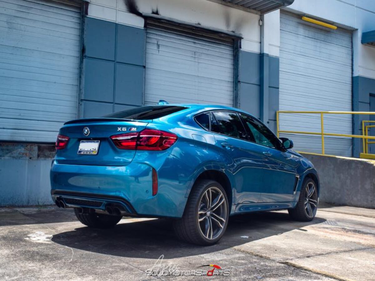 Quick Flash | SMSTuned Atlantis Blue BMW F16 X6 M - Solo Motorsports