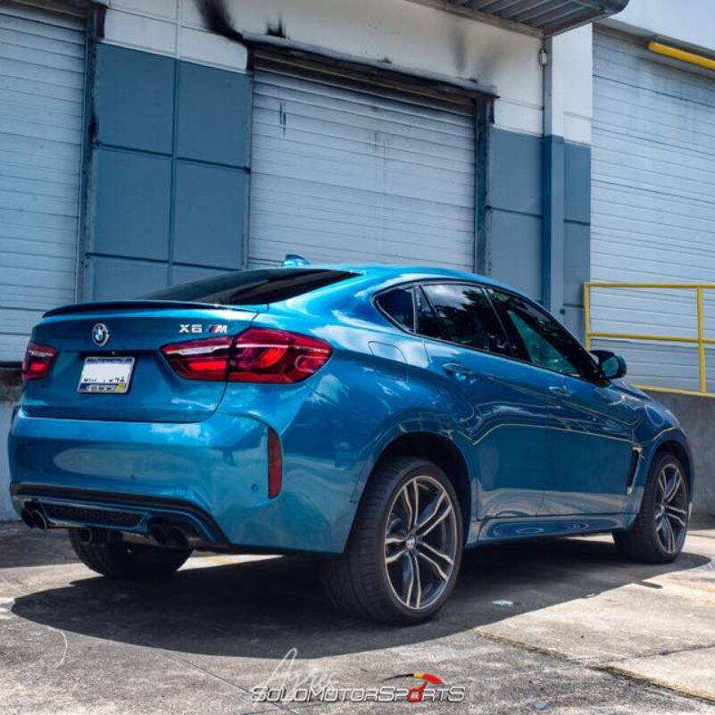 Quick Flash | SMSTuned Atlantis Blue BMW F16 X6 M - Solo Motorsports