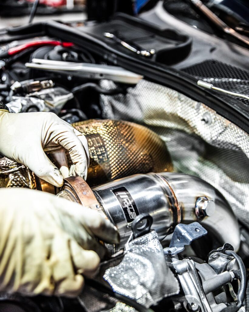 SMSTuned | CTSTurbo Downpipes x Audi RS5 Sportback