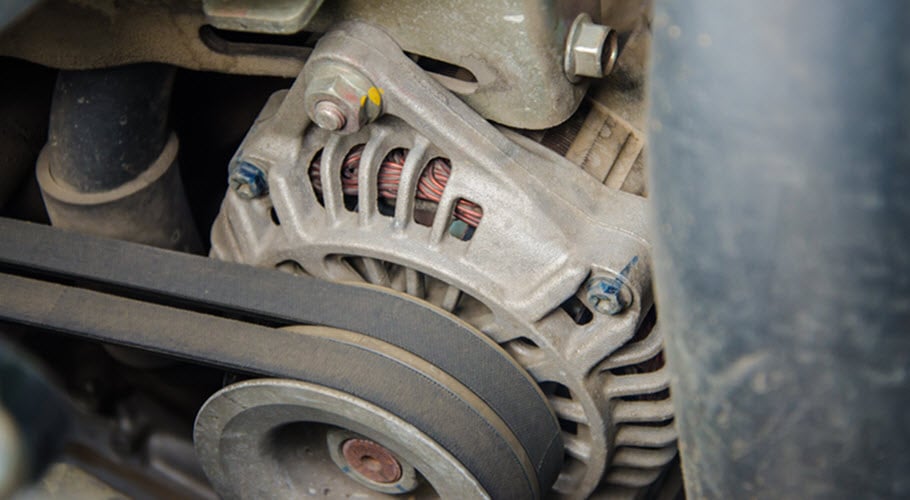 How To Diagnose Oil Leaks from the Alternator Seal in BMW