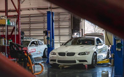 BMW Car In Our Garage For Repair
