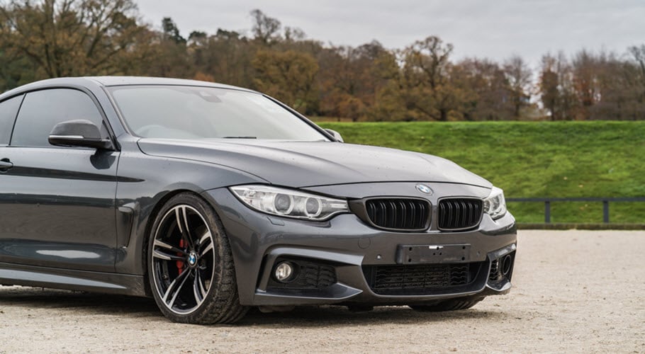 Gray BMW 4 Series Car