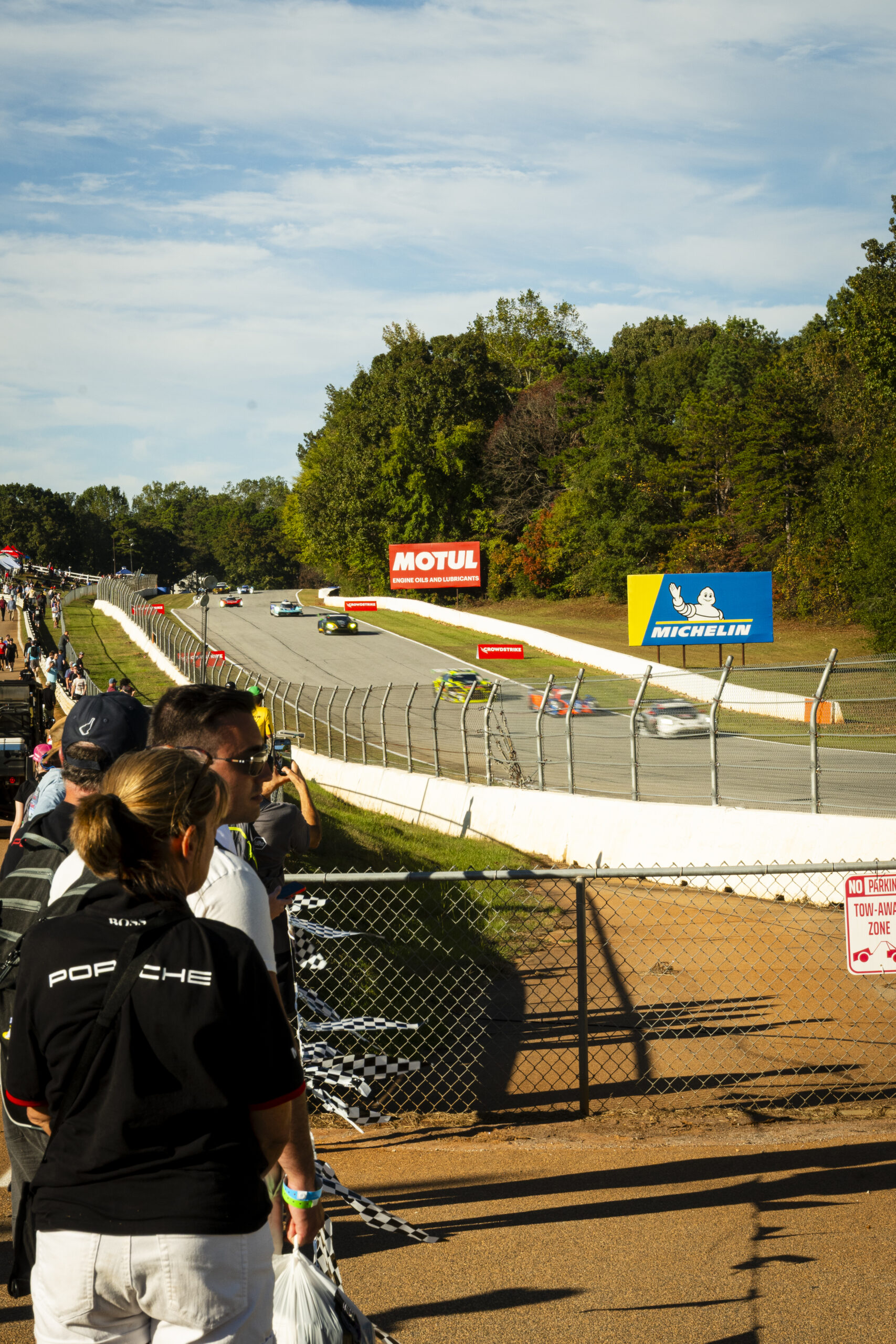 Between Turn 5 & 7 at Road Atlanta