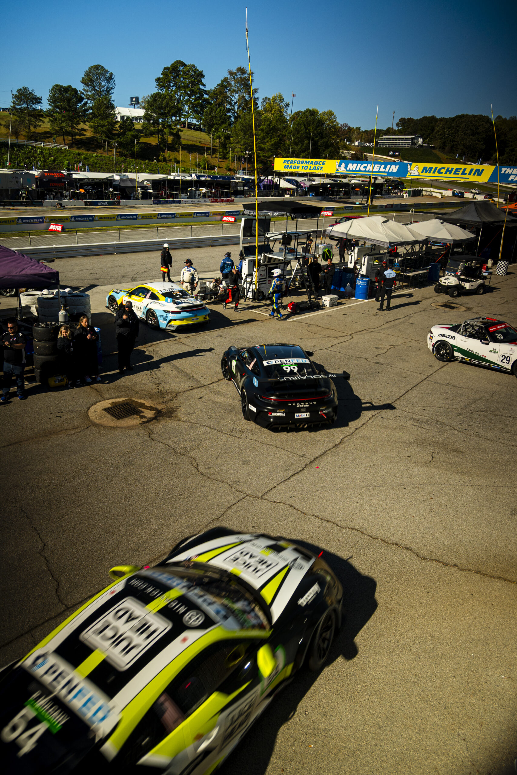 Porsche Cup at Pit Lane