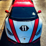 Huracan Evo GT Celebration head on