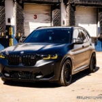 3 quarter front BMW X3M