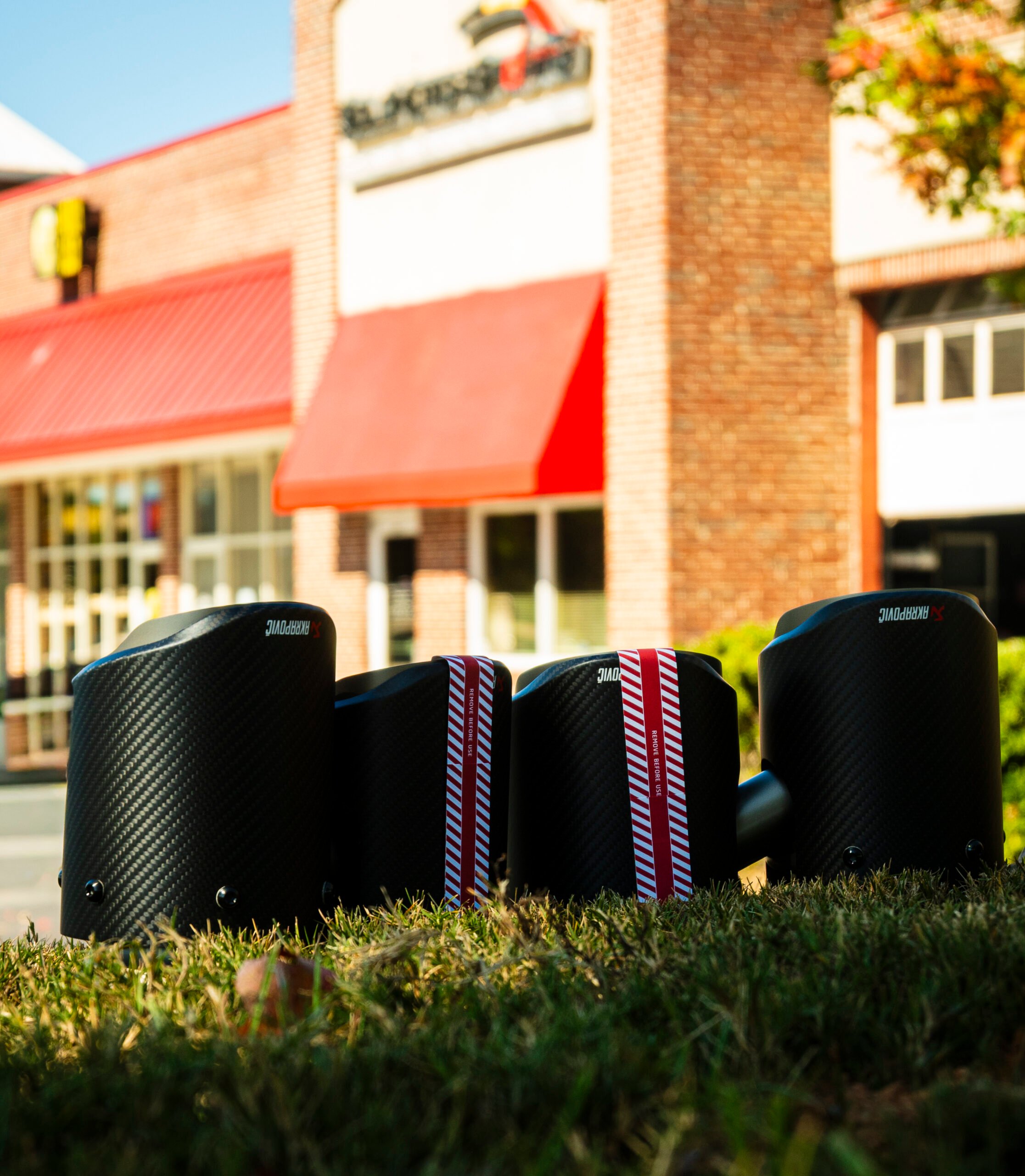 Akrapovic Carbon Tips