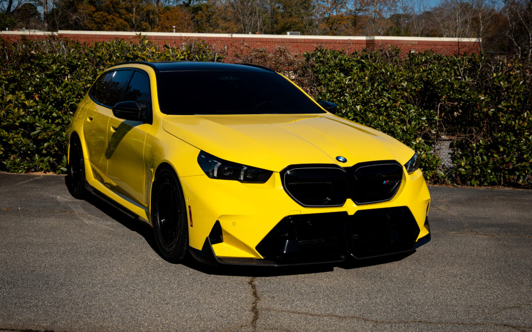 🌟 The Unicorn Wagon: Why a Dakar Yellow G99 M5 Touring is Automotive Gold