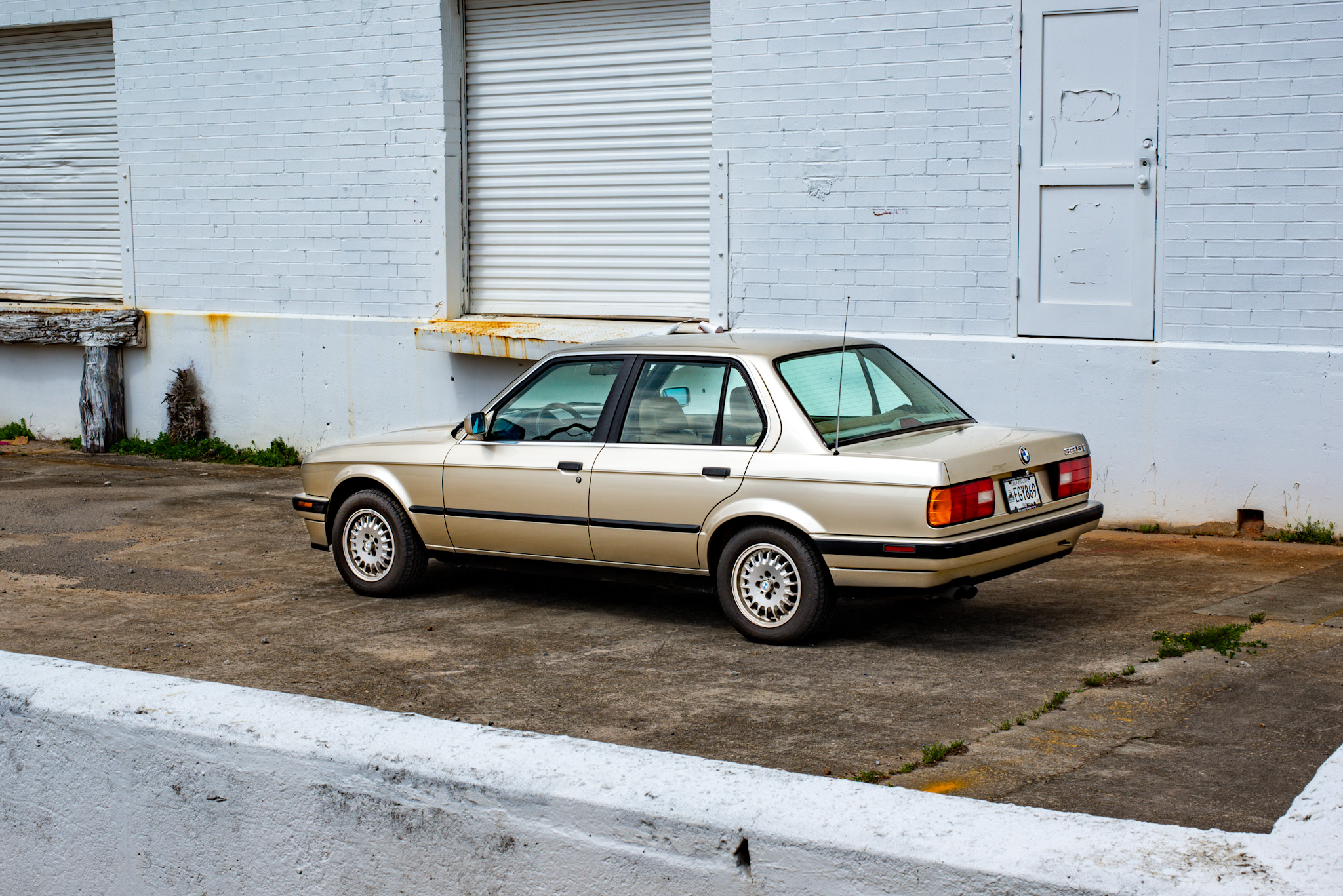 Side Shot of Vintage BMW