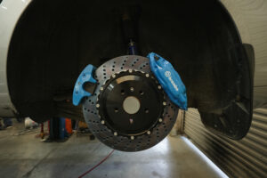 Jetta big brake kit with 6 piston front calipers