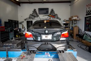 headers installation on bmw e60 m5 v10