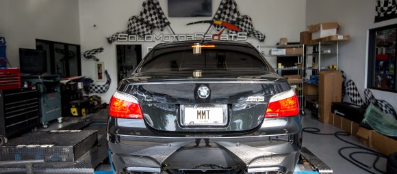 headers installation on bmw e60 m5 v10