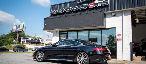 S63 AMG in for dyno run