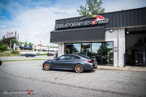 bmw bmwm4 bmw m4 gts service maintenance carbon fiber lip aerodynamics f82 bodywork f82m4 atlanta serviceshop onestopshop mpower mperformance rare frozen