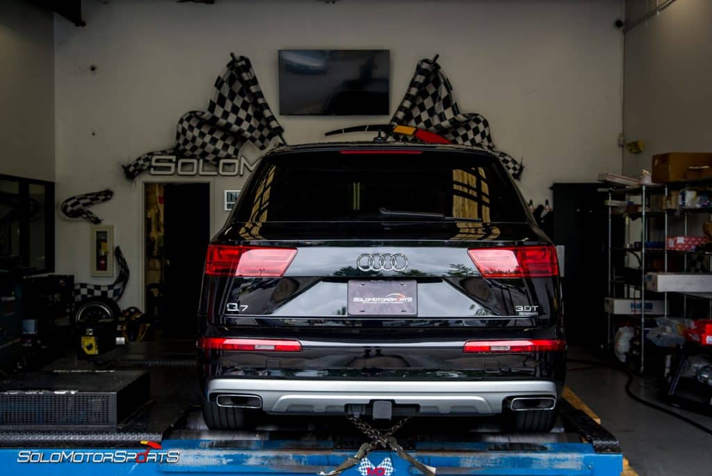 audi q7 3.0t custom tuning first in the world customtune tune 4m solo motorsports quattro governer speed limiter atlanta services performance motorsport 