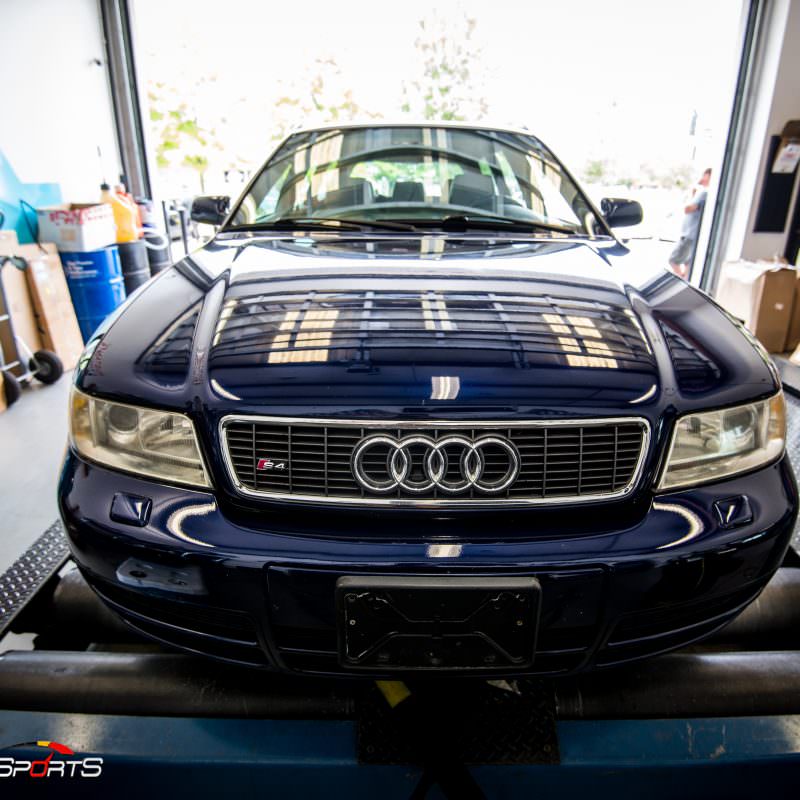 2001 Audi B5 S4 in for Dyno Run, Dyno runs are performed to calculate cars power