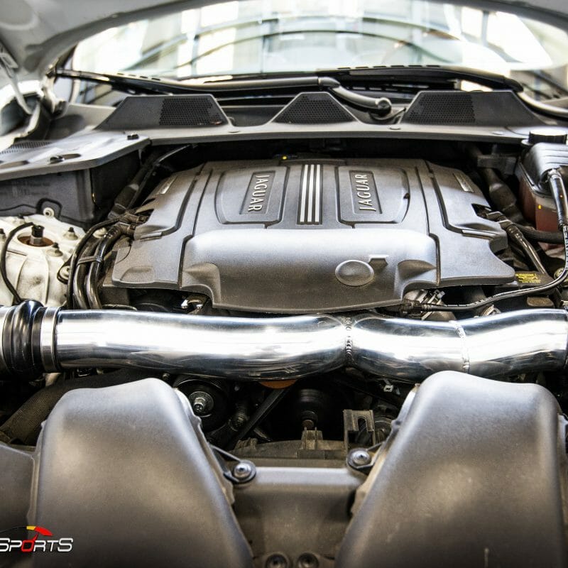 jaguar xjl supercharged v8 pulley air intake install custom solo motorsports tuning custom tuning