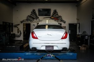 jaguar xjl supercharged v8 pulley air intake install custom solo motorsports tuning custom tuning