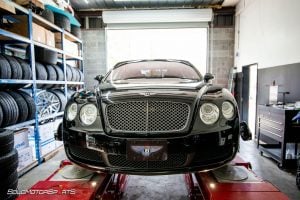 bentley continetal in for wheel alignment adjustent bentley service repair solo motorsports atlanta georgia bentley specialists