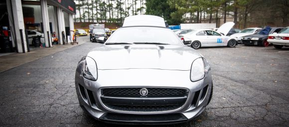 jaguar f-type ftype f type jag bike rack roadster atlanta georgia one stop shop custom bicycle rack carrier customfab fabrication