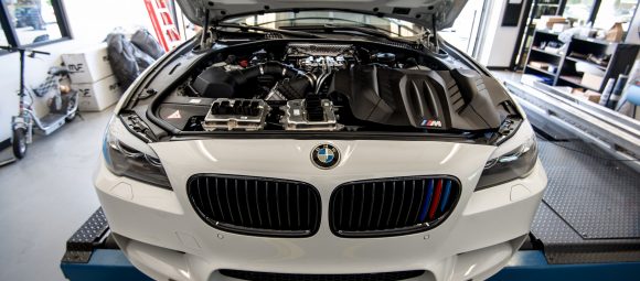 bmw m5 f10 downpipe installation and custom tune solo motorsports tuning