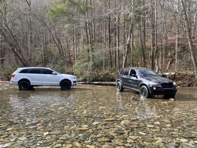 Get dirty with our SMS OffRoad Diesel Division: BMW X5d + Audi Q7 TDi