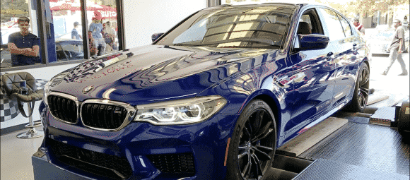 bmw f90 m5 2018 dynopull dynorun dyno pull dyno run dynometer mustang dyno power measurement hp horsepower twin turbo turbo mperformance mpower atlanta georgia solo motorsport atlanta tuning