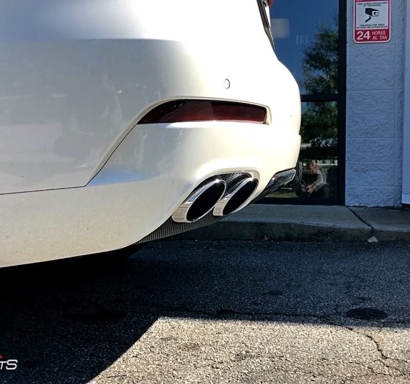 maserati levante suv exhaust install atlanta ga solo motorsports gold plated gold-plated exhaust one stop shop