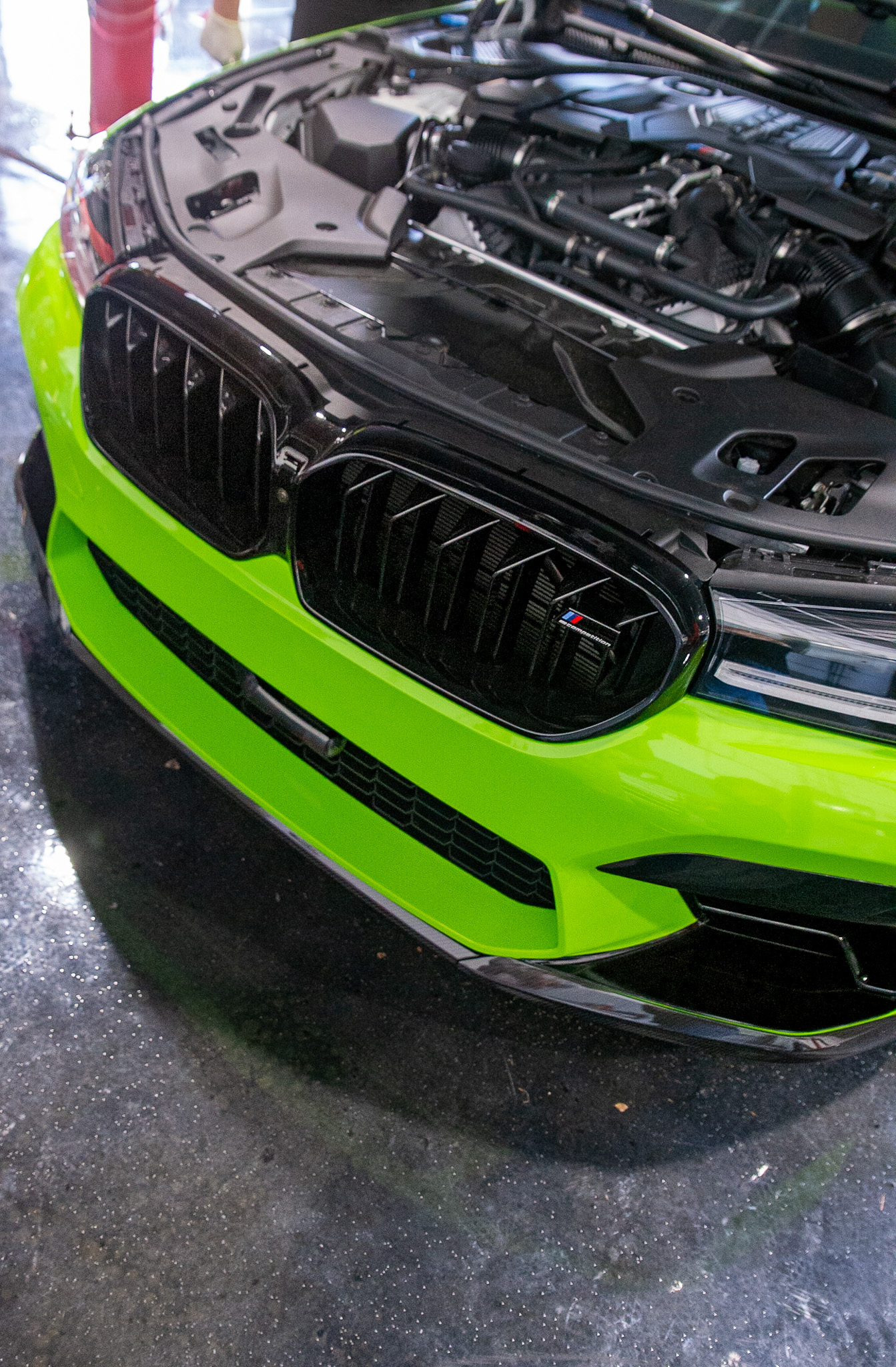 BMW F90 M5 ///M Performance Carbon Front Splitter Install | Solo