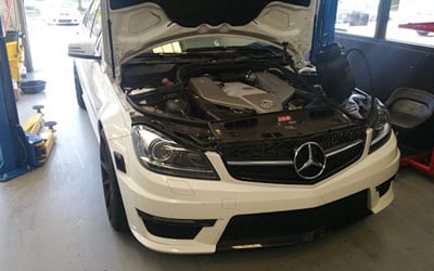 Mercedes Power Steering Fluid Check