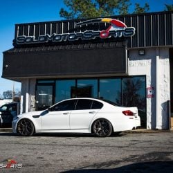 bmw m5 suspension coilover kit kw hotchkis kit one stop shop atlanta ga solo motorsports mpower mperformance suspension install