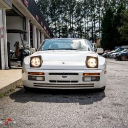 porsche atlanta 944 s2 cabrio cabriolet revilal barnfind barn find classic porsche maintenance service repair filters suspension tires alignment wake up 944s2 oil change brakes windows clean one stop shop solo motorsports georgia dyno tuning customtune