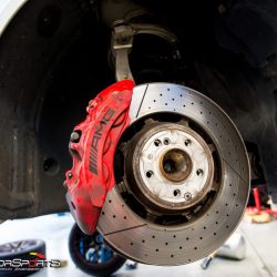 amg brakes replaced