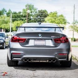 bmw bmwm4 bmw m4 gts service maintenance carbon fiber lip aerodynamics f82 bodywork f82m4 atlanta serviceshop onestopshop mpower mperformance rare frozen