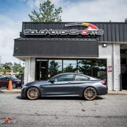 bmw bmwm4 bmw m4 gts service maintenance carbon fiber lip aerodynamics f82 bodywork f82m4 atlanta serviceshop onestopshop mpower mperformance rare frozen