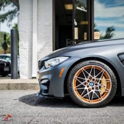 bmw bmwm4 bmw m4 gts service maintenance carbon fiber lip aerodynamics f82 bodywork f82m4 atlanta serviceshop onestopshop mpower mperformance rare frozen