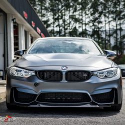 bmw bmwm4 bmw m4 gts service maintenance carbon fiber lip aerodynamics f82 bodywork f82m4 atlanta serviceshop onestopshop mpower mperformance rare frozen