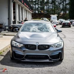 bmw bmwm4 bmw m4 gts service maintenance carbon fiber lip aerodynamics f82 bodywork f82m4 atlanta serviceshop onestopshop mpower mperformance rare frozen