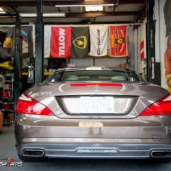 sl550, mercedes tune, atlanta tuning, v8 twin turbo, downpipe install, one stop shop, twinturbo, v8, dowbnpipe, downpipe, bigpower