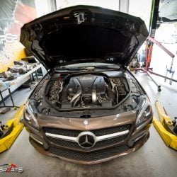 sl550, mercedes tune, atlanta tuning, v8 twin turbo, downpipe install, one stop shop, twinturbo, v8, dowbnpipe, downpipe, bigpower