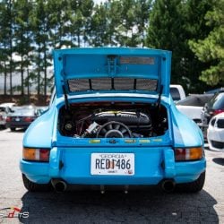 classic 1983 porsche 911sc in for service and maintenance, solomotorposrts performs maintenance and service on all european classic cars