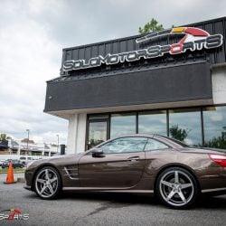 sl550, mercedes tune, atlanta tuning, v8 twin turbo, downpipe install, one stop shop, twinturbo, v8, dowbnpipe, downpipe, bigpower