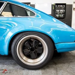 classic 1983 porsche 911sc in for service and maintenance, solomotorposrts performs maintenance and service on all european classic cars