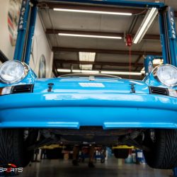 classic 1983 porsche 911sc in for service and maintenance, solomotorposrts performs maintenance and service on all european classic cars