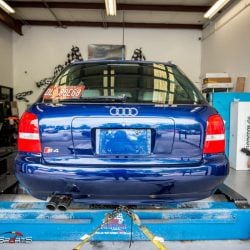 2001 Audi B5 S4 in for Dyno Run, Dyno runs are performed to calculate cars power