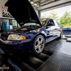 2001 Audi B5 S4 in for Dyno Run, Dyno runs are performed to calculate cars power