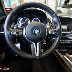 bmw m6 f12 f13 carbon fiber install steering wheel mirror caps center console atlanta bmw specialists