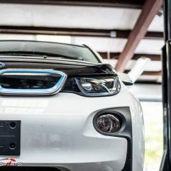 bmw i3 electric in for maintenance new tires balance allignment battery poweres bmw instant torque specialists onestopshop solo motorsports